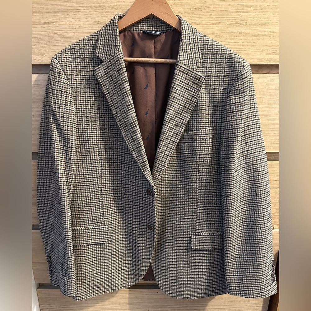 Houndstooth Blazer